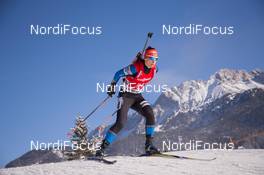 12.12.2014, Hochfilzen, Austria (AUT): Eevamari Rauhamaeki (FIN)  - IBU world cup biathlon, sprint women, Hochfilzen (AUT). www.nordicfocus.com. © Manzoni/NordicFocus. Every downloaded picture is fee-liable.