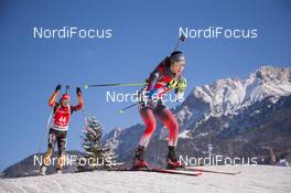 12.12.2014, Hochfilzen, Austria (AUT): Ji-Hee Mun (KOR) - IBU world cup biathlon, sprint women, Hochfilzen (AUT). www.nordicfocus.com. © Manzoni/NordicFocus. Every downloaded picture is fee-liable.