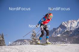 12.12.2014, Hochfilzen, Austria (AUT): Sanna Markkanen (FIN) - IBU world cup biathlon, sprint women, Hochfilzen (AUT). www.nordicfocus.com. © Manzoni/NordicFocus. Every downloaded picture is fee-liable.