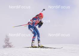 12.12.2014, Hochfilzen, Austria (AUT): Eva Puskarcikova (CZE) - IBU world cup biathlon, sprint women, Hochfilzen (AUT). www.nordicfocus.com. © Manzoni/NordicFocus. Every downloaded picture is fee-liable.