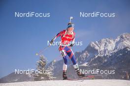 12.12.2014, Hochfilzen, Austria (AUT): Amanda Lightfoot (GBR) - IBU world cup biathlon, sprint women, Hochfilzen (AUT). www.nordicfocus.com. © Manzoni/NordicFocus. Every downloaded picture is fee-liable.