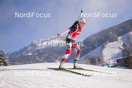 12.12.2014, Hochfilzen, Austria (AUT): Katharina Innerhofer (AUT) - IBU world cup biathlon, sprint women, Hochfilzen (AUT). www.nordicfocus.com. © Manzoni/NordicFocus. Every downloaded picture is fee-liable.