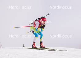 12.12.2014, Hochfilzen, Austria (AUT): Andreja Mali (SLO) - IBU world cup biathlon, sprint women, Hochfilzen (AUT). www.nordicfocus.com. © Manzoni/NordicFocus. Every downloaded picture is fee-liable.