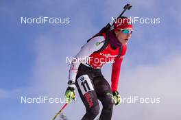 12.12.2014, Hochfilzen, Austria (AUT): Rosanna Crawford (CAN) - IBU world cup biathlon, sprint women, Hochfilzen (AUT). www.nordicfocus.com. © Manzoni/NordicFocus. Every downloaded picture is fee-liable.