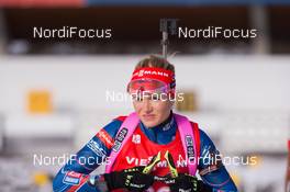 12.12.2014, Hochfilzen, Austria (AUT): Gabriela Soukalova (CZE) - IBU world cup biathlon, sprint women, Hochfilzen (AUT). www.nordicfocus.com. © Manzoni/NordicFocus. Every downloaded picture is fee-liable.