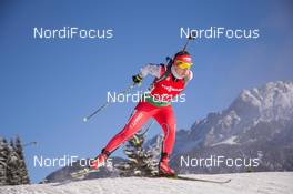 12.12.2014, Hochfilzen, Austria (AUT): Stefani Popova (BUL) - IBU world cup biathlon, sprint women, Hochfilzen (AUT). www.nordicfocus.com. © Manzoni/NordicFocus. Every downloaded picture is fee-liable.