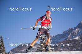 12.12.2014, Hochfilzen, Austria (AUT): Vanessa Hinz (GER) - IBU world cup biathlon, sprint women, Hochfilzen (AUT). www.nordicfocus.com. © Manzoni/NordicFocus. Every downloaded picture is fee-liable.