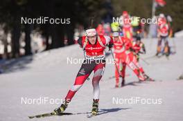 20.12.2014, Pokljuka, Slovenia (SLO): Simon Eder (AUT) - IBU world cup biathlon, pursuit men, Pokljuka (SLO). www.nordicfocus.com. © Manzoni/NordicFocus. Every downloaded picture is fee-liable.