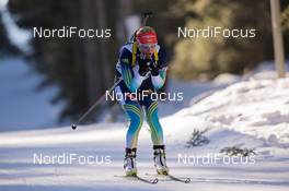 20.12.2014, Pokljuka, Slovenia (SLO): Valj Semerenko (UKR)  - IBU world cup biathlon, pursuit women, Pokljuka (SLO). www.nordicfocus.com. © Manzoni/NordicFocus. Every downloaded picture is fee-liable.