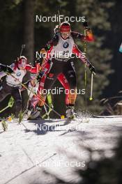 20.12.2014, Pokljuka, Slovenia (SLO): Franziska Preuss (GER)  - IBU world cup biathlon, pursuit women, Pokljuka (SLO). www.nordicfocus.com. © Manzoni/NordicFocus. Every downloaded picture is fee-liable.