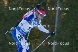 19.12.2014, Pokljuka, Slovenia (SLO): Lee-Steve Jackson (GBR) - IBU world cup biathlon, sprint men, Pokljuka (SLO). www.nordicfocus.com. © Manzoni/NordicFocus. Every downloaded picture is fee-liable.