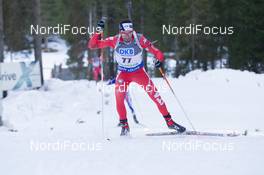 19.12.2014, Pokljuka, Slovenia (SLO): Pietro Dutto (ITA) - IBU world cup biathlon, sprint men, Pokljuka (SLO). www.nordicfocus.com. © Manzoni/NordicFocus. Every downloaded picture is fee-liable.