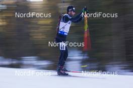 19.12.2014, Pokljuka, Slovenia (SLO): Serafin Wiestner (SUI) - IBU world cup biathlon, sprint men, Pokljuka (SLO). www.nordicfocus.com. © Manzoni/NordicFocus. Every downloaded picture is fee-liable.