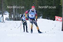 19.12.2014, Pokljuka, Slovenia (SLO): Arnd Peiffer (GER) - IBU world cup biathlon, sprint men, Pokljuka (SLO). www.nordicfocus.com. © Manzoni/NordicFocus. Every downloaded picture is fee-liable.