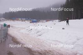 17.12.2014, Pokljuka, Slovenia (SLO): Event Feature: Track atmosphere - IBU world cup biathlon, training, Pokljuka (SLO). www.nordicfocus.com. © Manzoni/NordicFocus. Every downloaded picture is fee-liable.