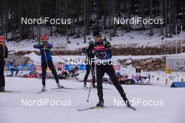 17.12.2014, Pokljuka, Slovenia (SLO): Simon Desthieux (FRA) - IBU world cup biathlon, training, Pokljuka (SLO). www.nordicfocus.com. © Manzoni/NordicFocus. Every downloaded picture is fee-liable.