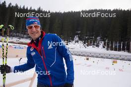 17.12.2014, Pokljuka, Slovenia (SLO): Russell Currier (USA) - IBU world cup biathlon, training, Pokljuka (SLO). www.nordicfocus.com. © Manzoni/NordicFocus. Every downloaded picture is fee-liable.