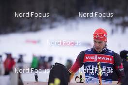 17.12.2014, Pokljuka, Slovenia (SLO): Arnd Peiffer (GER) - IBU world cup biathlon, training, Pokljuka (SLO). www.nordicfocus.com. © Manzoni/NordicFocus. Every downloaded picture is fee-liable.