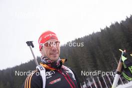 17.12.2014, Pokljuka, Slovenia (SLO): Arnd Peiffer (GER) - IBU world cup biathlon, training, Pokljuka (SLO). www.nordicfocus.com. © Manzoni/NordicFocus. Every downloaded picture is fee-liable.