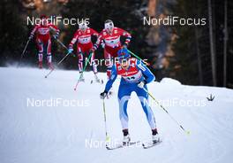 01.01.2014, Lenzerheide, Switzerland (SUI): Aino-Kaisa Saarinen (FIN) - FIS world cup cross-country, tour de ski, mass women, Lenzerheide (SUI). www.nordicfocus.com. © Felgenhauer/NordicFocus. Every downloaded picture is fee-liable.