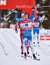 01.01.2014, Lenzerheide, Switzerland (SUI): Kerttu Niskanen (FIN) - FIS world cup cross-country, tour de ski, mass women, Lenzerheide (SUI). www.nordicfocus.com. © Felgenhauer/NordicFocus. Every downloaded picture is fee-liable.