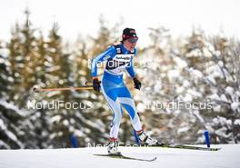 03.01.2014, Cortina-Toblach, Italy (ITA): Kerttu Niskanen (FIN) - FIS world cup cross-country, tour de ski, pursuit women, Cortina-Toblach (ITA). www.nordicfocus.com. © Felgenhauer/NordicFocus. Every downloaded picture is fee-liable.