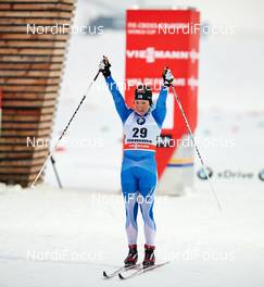 04.01.2014, Val di Fiemme, Italy (ITA): Krista Lahteenmaki (FIN) - FIS world cup cross-country, tour de ski, 5km women, Val di Fiemme (ITA). www.nordicfocus.com. © Felgenhauer/NordicFocus. Every downloaded picture is fee-liable.