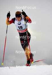 04.01.2014, Val di Fiemme, Italy (ITA): Claudia Nystad (GER) - FIS world cup cross-country, tour de ski, 5km women, Val di Fiemme (ITA). www.nordicfocus.com. © Felgenhauer/NordicFocus. Every downloaded picture is fee-liable.