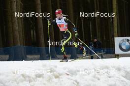 12.01.2014, Nove Mesto, Czech Republic (CZE): Jean Aurore (FRA) - FIS world cup cross-country, team sprint, Nove Mesto (CZE). www.nordicfocus.com. © Rauschendorfer/NordicFocus. Every downloaded picture is fee-liable.