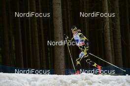 12.01.2014, Nove Mesto, Czech Republic (CZE): Klara Moravcova (CZE) - FIS world cup cross-country, team sprint, Nove Mesto (CZE). www.nordicfocus.com. © Rauschendorfer/NordicFocus. Every downloaded picture is fee-liable.