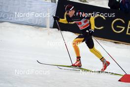 12.01.2014, Nove Mesto, Czech Republic (CZE): Daniel Heun (GER) - FIS world cup cross-country, team sprint, Nove Mesto (CZE). www.nordicfocus.com. © Rauschendorfer/NordicFocus. Every downloaded picture is fee-liable.