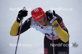 01.02.2014, Toblach, Italy (ITA): Hannes Dotzler (GER) - FIS world cup cross-country, 15km men, Toblach (ITA). www.nordicfocus.com. © Manzoni/NordicFocus. Every downloaded picture is fee-liable.
