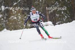 01.02.2014, Toblach, Italy (ITA): Girogio di Centa (ITA) - FIS world cup cross-country, 15km men, Toblach (ITA). www.nordicfocus.com. © Manzoni/NordicFocus. Every downloaded picture is fee-liable.
