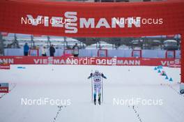 01.02.2014, Toblach, Italy (ITA): Calle Halfvarsson (SWE) - FIS world cup cross-country, 15km men, Toblach (ITA). www.nordicfocus.com. © Manzoni/NordicFocus. Every downloaded picture is fee-liable.