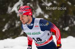 01.02.2014, Toblach, Italy (ITA): Ilia Chernousov (RUS) - FIS world cup cross-country, 15km men, Toblach (ITA). www.nordicfocus.com. © Manzoni/NordicFocus. Every downloaded picture is fee-liable.
