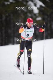 01.02.2014, Toblach, Italy (ITA): Axel Teichmann (GER) - FIS world cup cross-country, 15km men, Toblach (ITA). www.nordicfocus.com. © Manzoni/NordicFocus. Every downloaded picture is fee-liable.