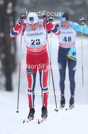 01.02.2014, Toblach, Italy (ITA): Eldar Roenning (NOR) - FIS world cup cross-country, 15km men, Toblach (ITA). www.nordicfocus.com. © Manzoni/NordicFocus. Every downloaded picture is fee-liable.