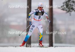 02.03.2014, Lahti, Finland (FIN): Maria Rydqvist (SWE), Fischer, Swix, Alpina, Rottefella, Craft - FIS world cup cross-country, 10km women, Lahti (FIN). www.nordicfocus.com. © Laiho/NordicFocus. Every downloaded picture is fee-liable.