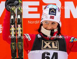 02.03.2014, Lahti, Finland (FIN):Marit Bjoergen (NOR), Fischer, Swix, Rottefella - FIS world cup cross-country, 10km women, Lahti (FIN). www.nordicfocus.com. © Laiho/NordicFocus. Every downloaded picture is fee-liable.