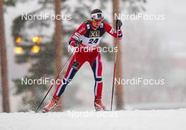 02.03.2014, Lahti, Finland (FIN): Celine Brun-Lie (NOR), Fischer, Swix, Alpina, Rottefella - FIS world cup cross-country, 10km women, Lahti (FIN). www.nordicfocus.com. © Laiho/NordicFocus. Every downloaded picture is fee-liable.