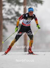 02.03.2014, Lahti, Finland (FIN): Stefanie Boehler (GER), Rossignol, One Way, Alpina, Rottefella, Adidas - FIS world cup cross-country, 10km women, Lahti (FIN). www.nordicfocus.com. © Laiho/NordicFocus. Every downloaded picture is fee-liable.