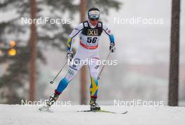 02.03.2014, Lahti, Finland (FIN): Charlotte Kalla (SWE), Fischer, Swix, Salomon, Craft - FIS world cup cross-country, 10km women, Lahti (FIN). www.nordicfocus.com. © Laiho/NordicFocus. Every downloaded picture is fee-liable.