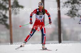 02.03.2014, Lahti, Finland (FIN): Martine Ek Hagen (NOR), Rossignol, KV+, Rottefella, Swix - FIS world cup cross-country, 10km women, Lahti (FIN). www.nordicfocus.com. © Laiho/NordicFocus. Every downloaded picture is fee-liable.