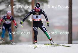 02.03.2014, Lahti, Finland (FIN):Elisa Brocard (ITA), Fischer, One Way, Rottefella - FIS world cup cross-country, 10km women, Lahti (FIN). www.nordicfocus.com. © Laiho/NordicFocus. Every downloaded picture is fee-liable.