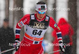 02.03.2014, Lahti, Finland (FIN): Marit Bjoergen (NOR), Fischer, Swix, Rottefella - FIS world cup cross-country, 10km women, Lahti (FIN). www.nordicfocus.com. © Laiho/NordicFocus. Every downloaded picture is fee-liable.