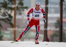 02.03.2014, Lahti, Finland (FIN): Anders Gloeersen (NOR), Fischer, Swix, Alpina, Rottefella - FIS world cup cross-country, 15km men, Lahti (FIN). www.nordicfocus.com. © Laiho/NordicFocus. Every downloaded picture is fee-liable.