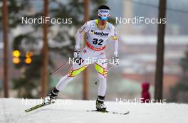 02.03.2014, Lahti, Finland (FIN): Graham Nishikawa (CAN), Fischer, Salomon, Swix - FIS world cup cross-country, 15km men, Lahti (FIN). www.nordicfocus.com. © Laiho/NordicFocus. Every downloaded picture is fee-liable.