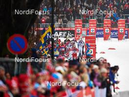 05.03.2014, Drammen, Norway (NOR): athletes ready for the start - FIS world cup cross-country, individual sprint, Drammen (NOR). www.nordicfocus.com. © Felgenhauer/NordicFocus. Every downloaded picture is fee-liable.