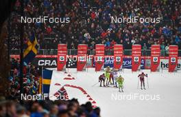 05.03.2014, Drammen, Norway (NOR): on of the ladies' quarterfinals in the crowded city of Drammen - FIS world cup cross-country, individual sprint, Drammen (NOR). www.nordicfocus.com. © Felgenhauer/NordicFocus. Every downloaded picture is fee-liable.