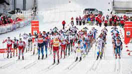 08.03.2014, Oslo, Norway (NOR): start - FIS world cup cross-country, mass men, Oslo (NOR). www.nordicfocus.com. © Felgenhauer/NordicFocus. Every downloaded picture is fee-liable.